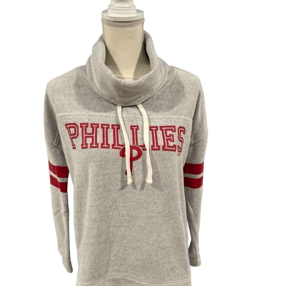 Phillies sweat jersey- 47 Brand - size small Slightly worn- very good condition.